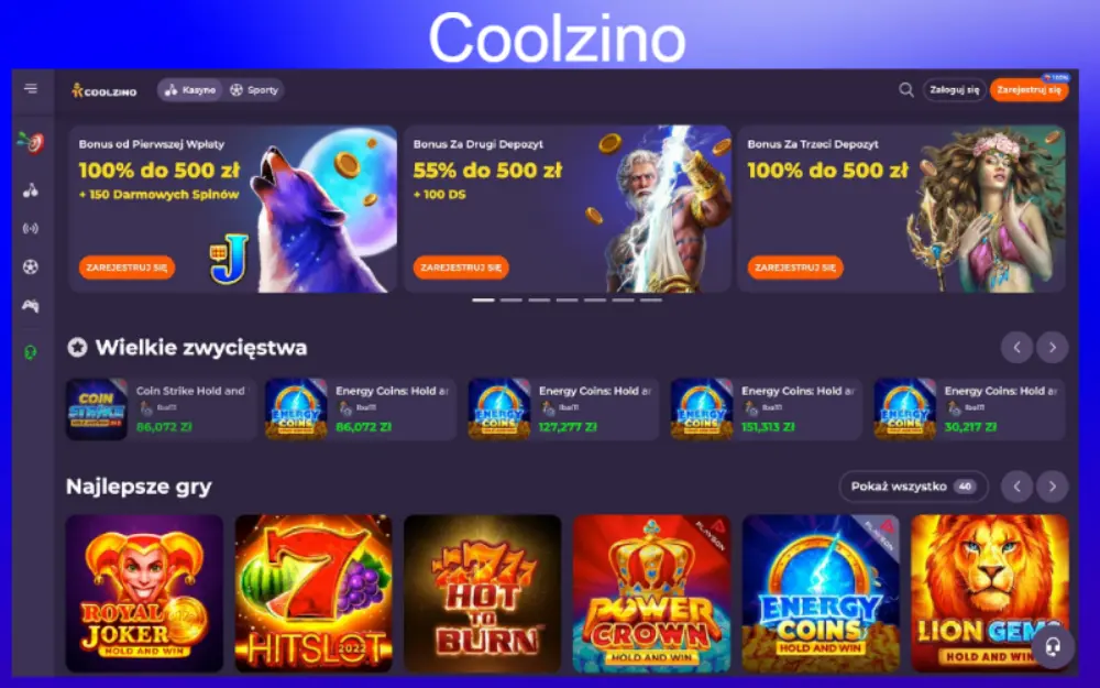 Coolzino kasyno online w Polsce