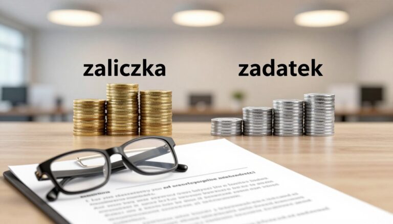 zwrot zaliczki